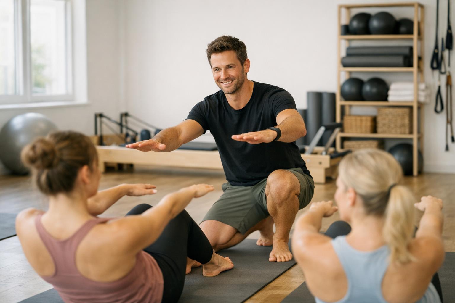 Kursy pilates dla trenerów i fizjoterapeutów — praktyczny przewodnik